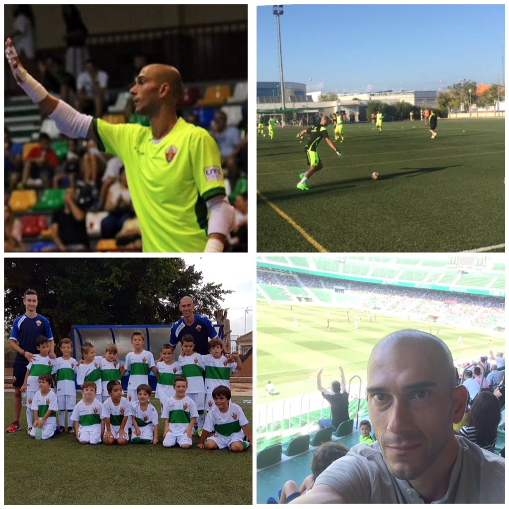 Fin de semana 100% ELCHE C.F.
Jugador, entrenador de porteros, entrenador, aficionado...
Orgulloso del escudo que defiendo. 💚⚽️🌴