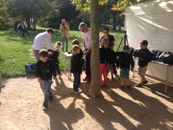 #famillathlon @paris gros succès ! <a href="/SimonCasse/">Casse Simon</a> parrain de l'événement au stand <a href="/ffescrime/">Fédération Française d'Escrime</a>