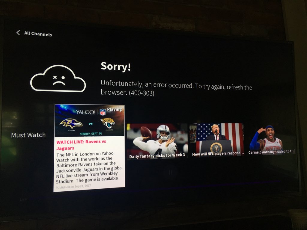 Yeah now completely busted. Switched to Chromecast...