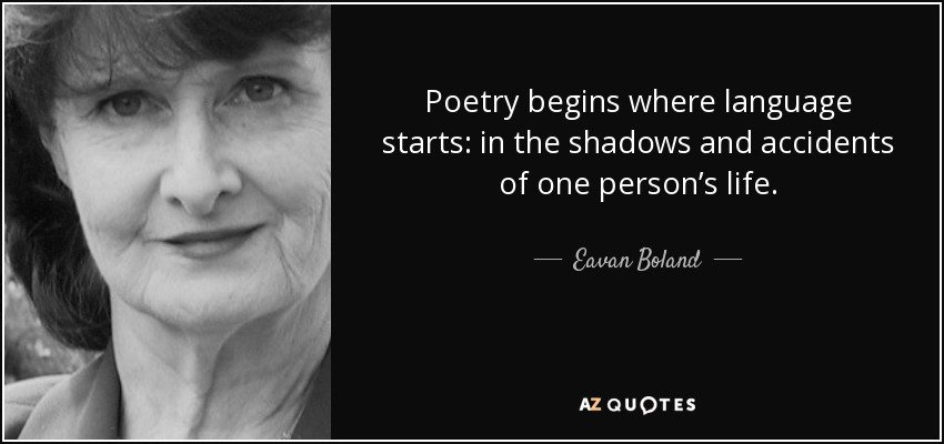 Happy Birthday Eavan Boland  