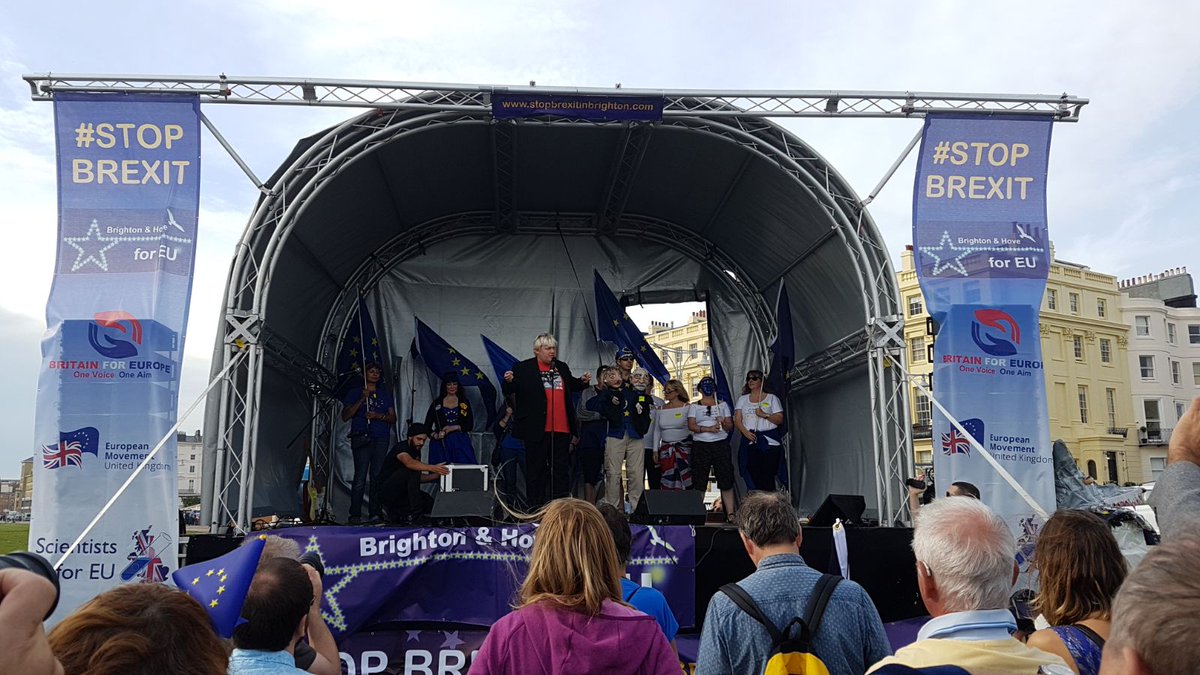 dip8web's tweet photo. #exitfrombrexit #Brighton #marchforeu #StopBrexit https://t.co/RBjJNbM6Dp