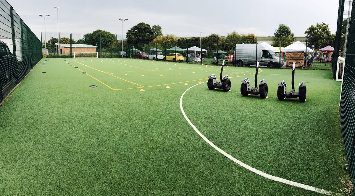 SolentSegways's tweet photo. Solent segways @AFC Totton for the charity Ex Saints game https://t.co/JB8kBKSP5J