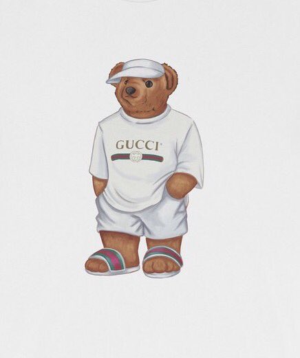 gucci bear logo