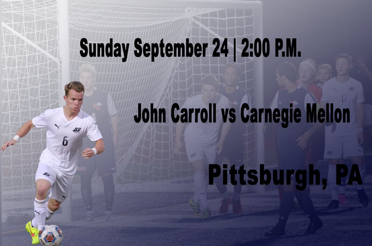 jcumenssoccer's tweet photo. ⚽️ JCU vs @tartanathletics
📍 Pittsburgh, PA
🕑 2:00 P.M.
☀️ 88°
📺 https://t.co/ucIeQ5Xb34
#️⃣ #JCUMS #StreakNation #JCUvsCMU https://t.co/cynFM1r4wD