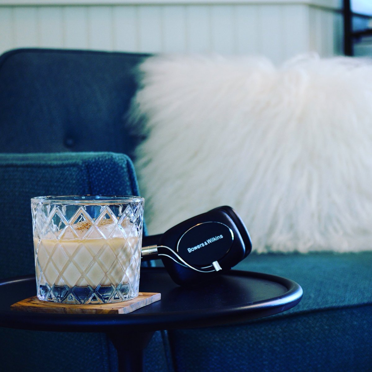 12BottleBar's tweet photo. A Cold Brew Cocktail, a comfy chair, and tunes.  Get the recipe from @crateandbarrel #sponsored #coffee #cocktail https://t.co/iZBElo3Z7c https://t.co/Un8qqBvDI4