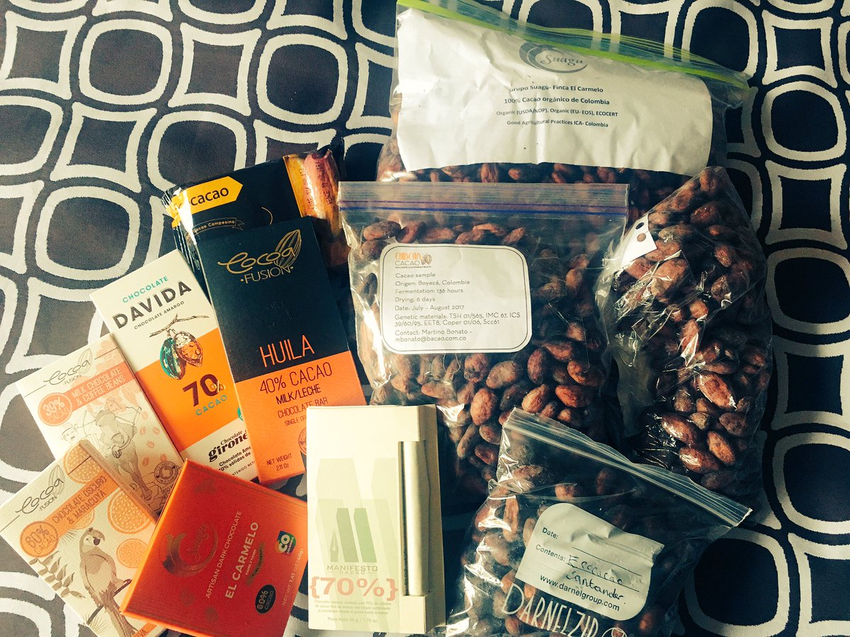 PROCOLOMBIACO's tweet image. "We have been discovering the cacao of @Colombia,thanks to @PROCOLOMBIACO for their assistance to discover amazing flavours" @YorkCocoaWorks