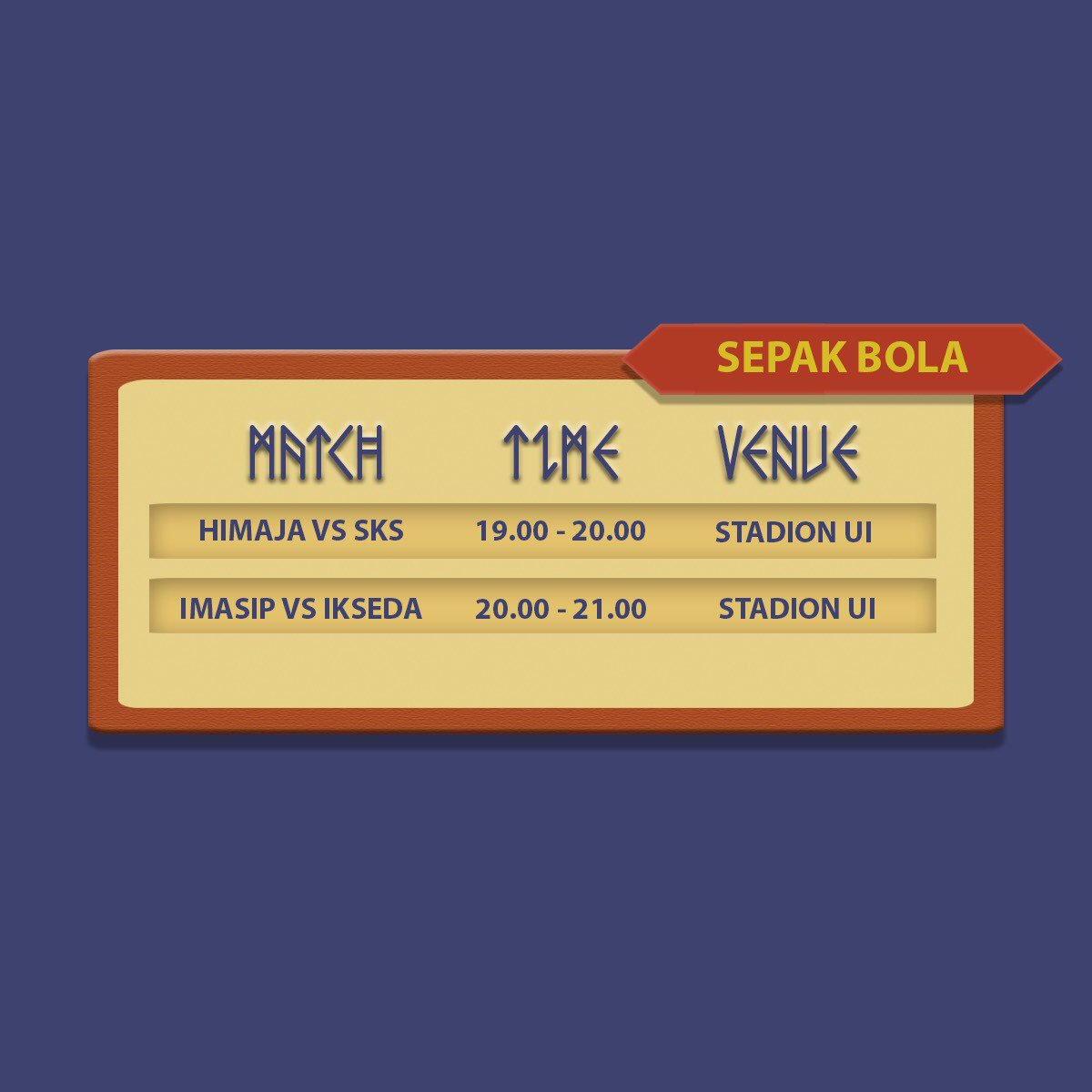 Olimpiade Budaya UI tweet media