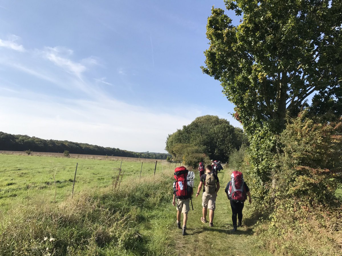 This weekend we had some cadets on a D of E training weekend covering camp craft, cooking, orienteering and a walk with full kit #whatwedo