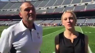 Missi and Tunch give you an update from Soldier Field in Chicago. https://t.co/GdoDWCgMrw