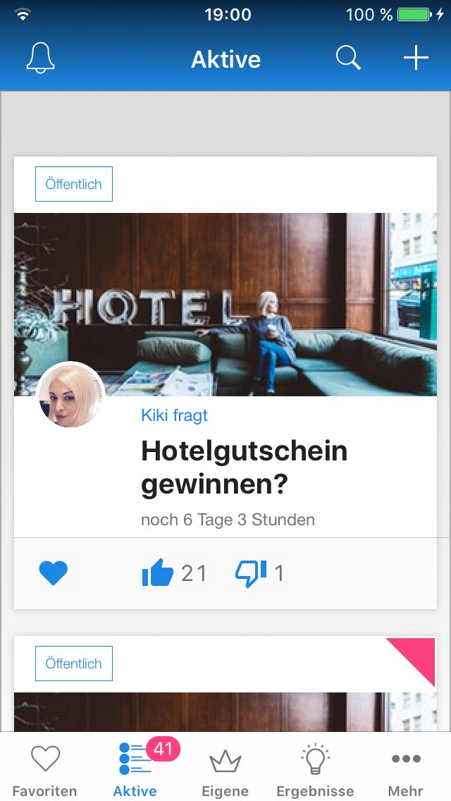 NEBIT4Apps's tweet photo. Heute pünktlich zur #Bundestagswahl: #Öffentliche #Umfragen in #Apvango für #iOS 😀
https://t.co/vm4BZzGPnB https://t.co/IireNXu1eu