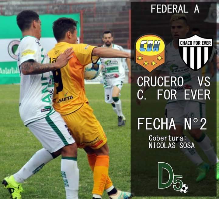 doble5inco's tweet photo. #FederalA
Esta tarde desde las 17.30 #Crucero debuta en Santa Inés ante #CForEver y DOBLE CINCO estará en Garupá. https://t.co/uNoUsp4e9E
