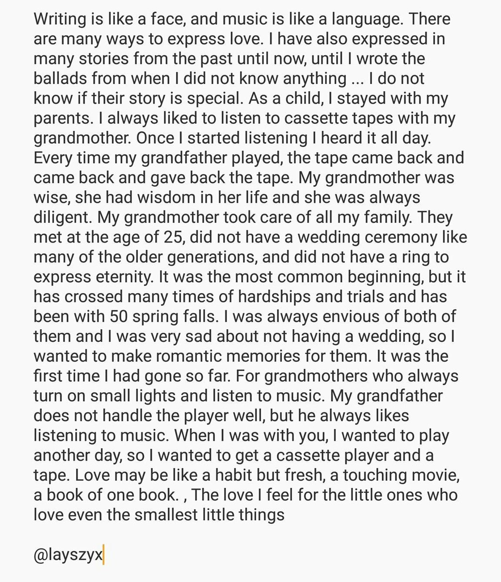 Hun_Bangc's tweet photo. Esta es la traducción de la carta de Lay. 😭💕
#EXO 🌸
#EXOLGotThePower 🌸
@weareoneEXO 🌸 https://t.co/yZubgNo1Nl