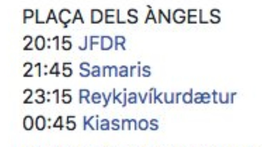 samarisamaris's tweet photo. playing at 21.45 in Barcelona tonight!! https://t.co/MCl82kKvs3