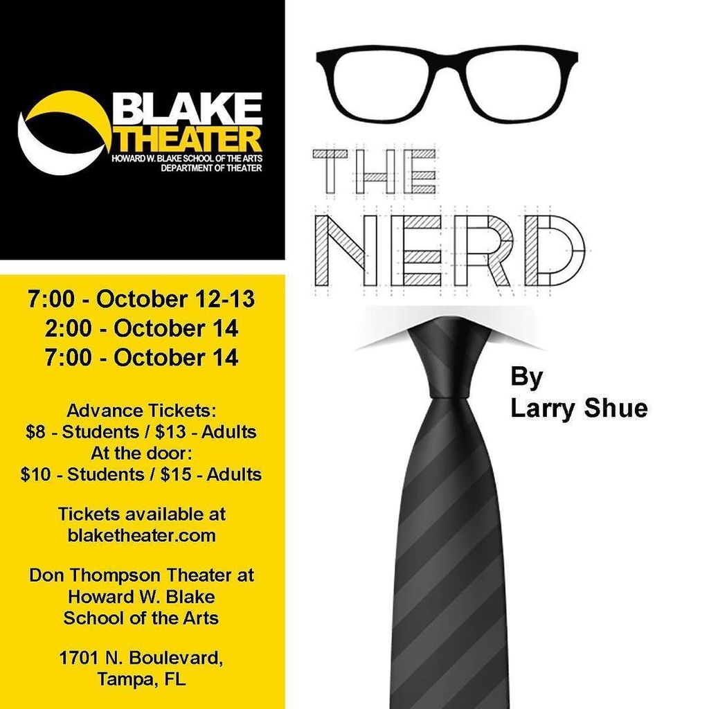 The Nerd by Larry Shue opens October 12, 2017. Tickets available through link in bio!! Limited seats available. Bu… ift.tt/2wKxgo1