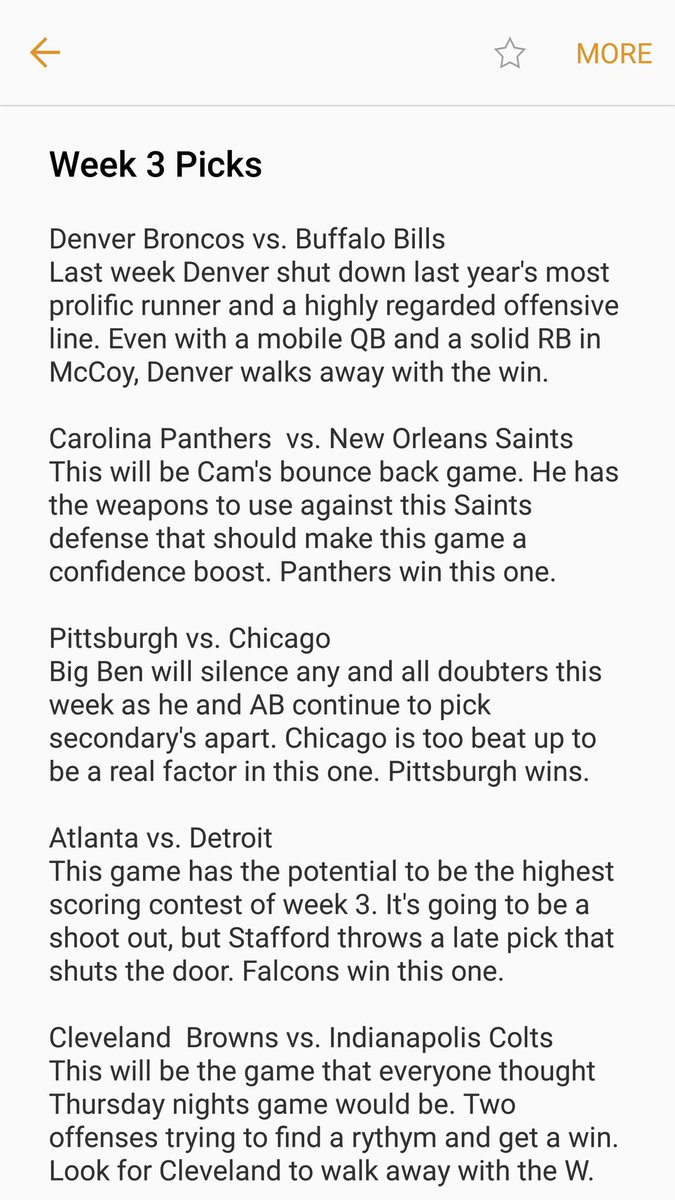 DS_SinPelo's tweet photo. My week 3 thoughts and picks.
#NFL #Week3 #TheFanalyst https://t.co/zv413Qg3Su