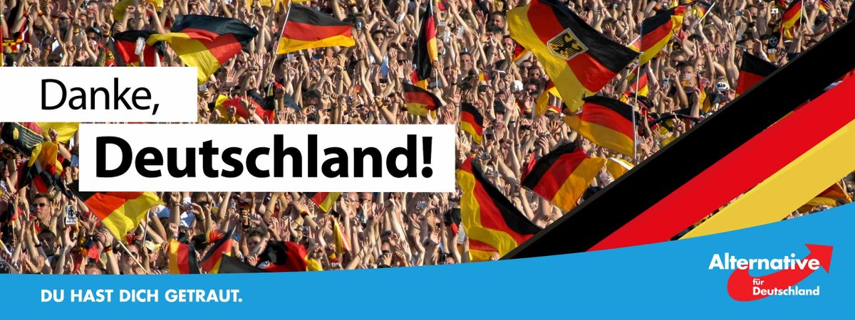 Alice_Weidel's tweet photo. Von 💙mein tiefer Dank an alle #AfD|ler, die durch Einsatz, Mut und Leidenschaft dieses großartige #Btw17 -Ergebnis möglich gemacht haben! https://t.co/eynJxMrykI