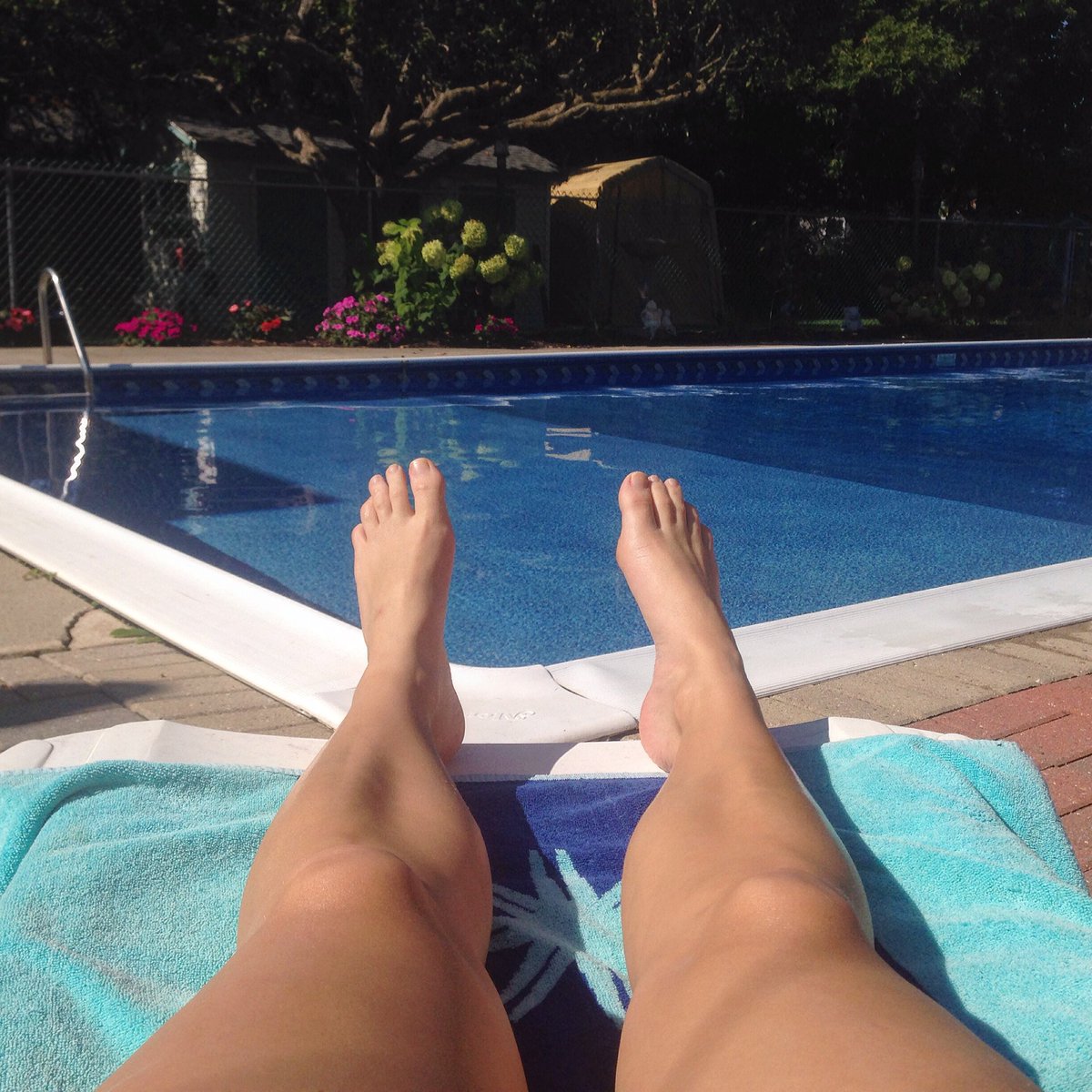 I couldn't ask for nicer weather on my birthday!