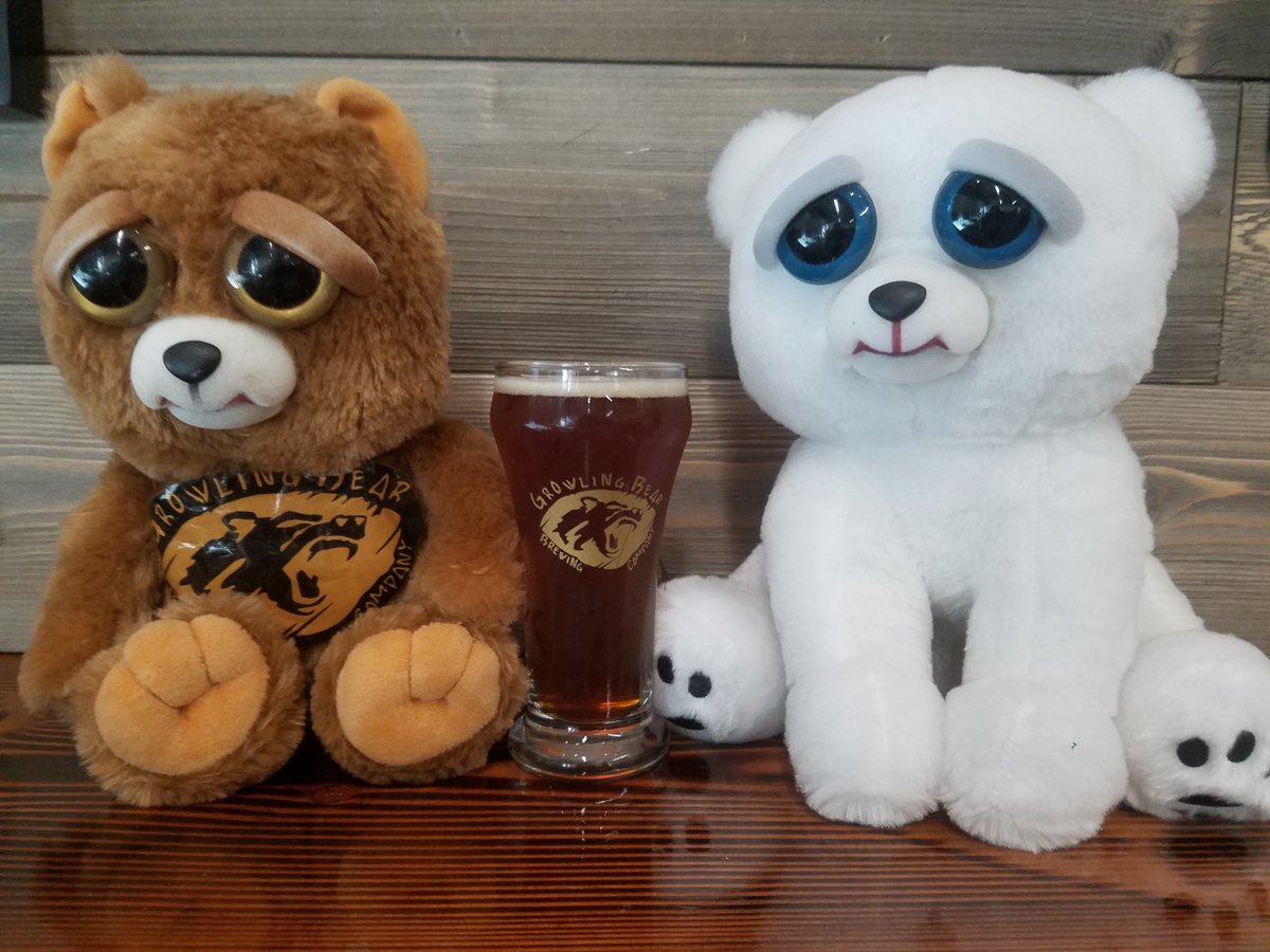 Growly says two is always better than one. Fresh Squeezed Bear 2.0 - A Double IPA - is now on tap!