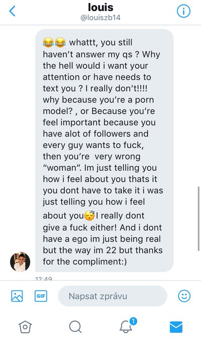 This darling get offended because I told him he seeks attention after he ramdomly msged me he doesnt<a href="/tag/soproud"class="tags"><span>#soproud</span></a><a href="/tag/matchmakertracy"class="tags"><span>#matchmakertracy</span></a>