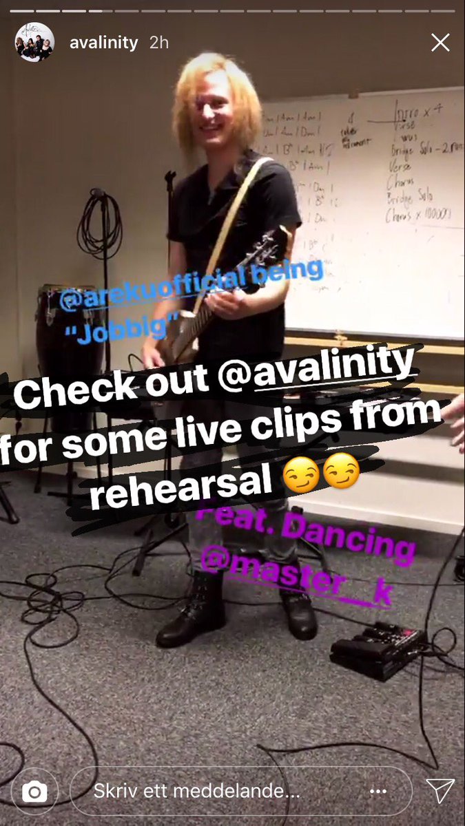AREKU_Avalinity's tweet photo. Want to get a glimpse of an @Avalinity rehearsal? Head on over to our Instagram Stories!
https://t.co/QHyKgpzrmP
#AREKU #Avalinity https://t.co/WBXitVyaAW