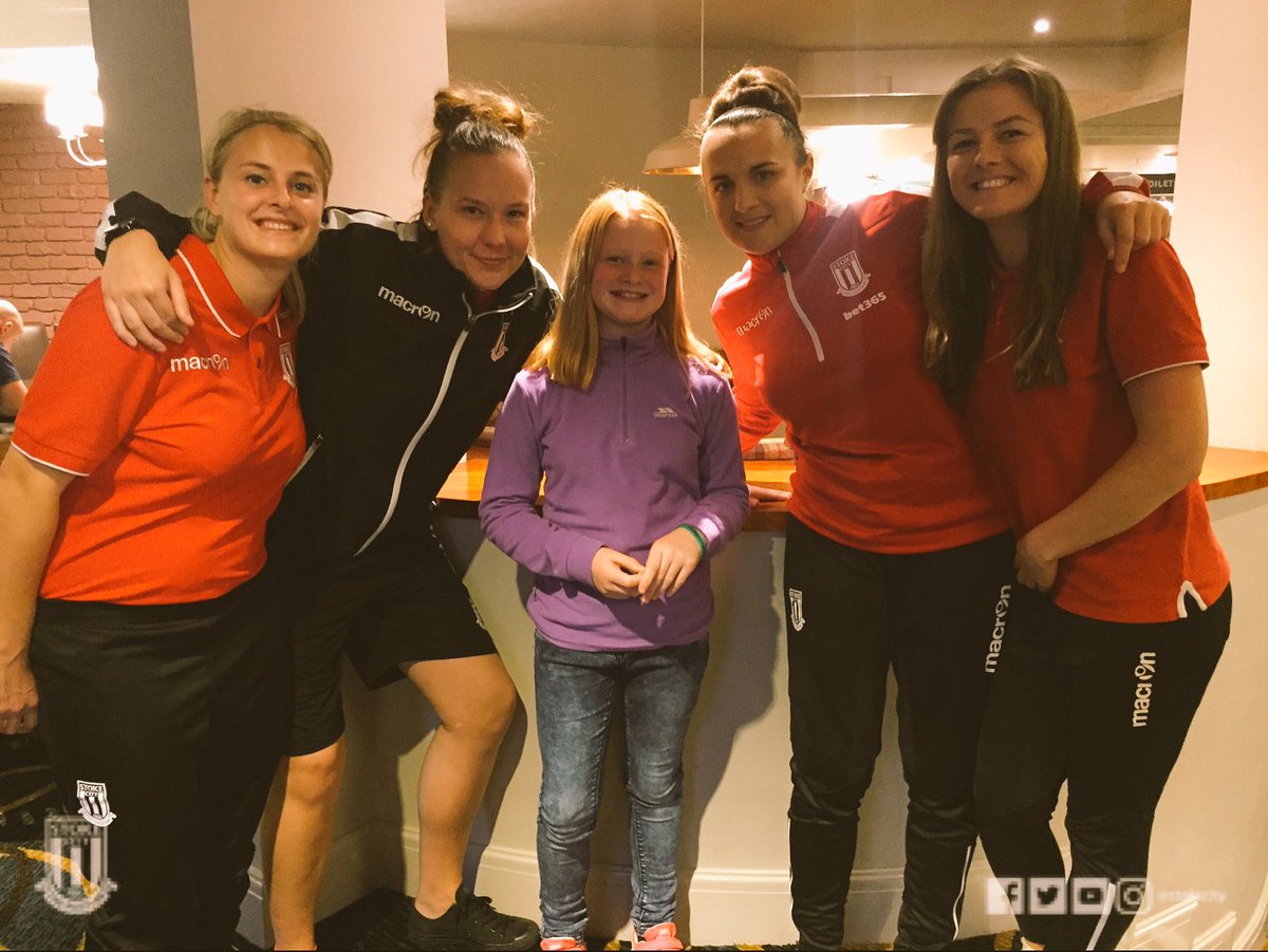 scfc_women's tweet image. It's always lovely to see young supporters and tonight we've bumped into Mia 😊