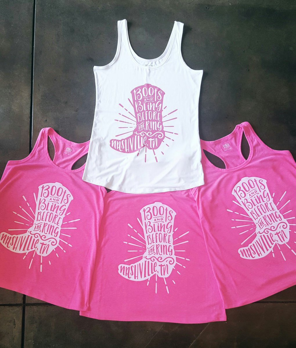 Get your BACHELORETTE tanks or shirts at Trendsetters Apparel in Ybor City!! 
#bacheloretteparty #bachelorette #bacheloretteshirts