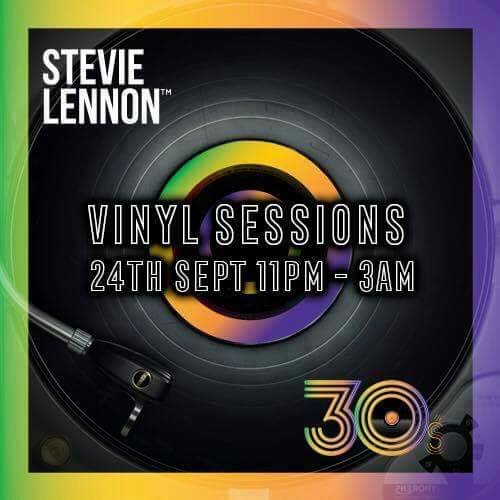 30sandSugar's tweet photo. 💿🎧 Don't miss Stevie tonight in 30's from 11pm where he will be on the DECKS spinning OLD SKOOL CLASSICS ON VINYL 🎧💿 https://t.co/y3DB7obOOI