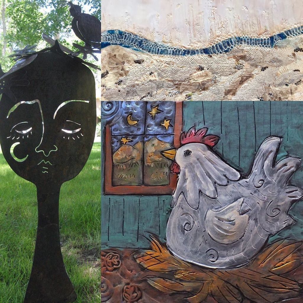 Visit local favorites #21 Katy Diver (ceramics), Susanne Crouse (encaustic) and Charlotte Zinc (sculpture) today o… ift.tt/2xyjiVb