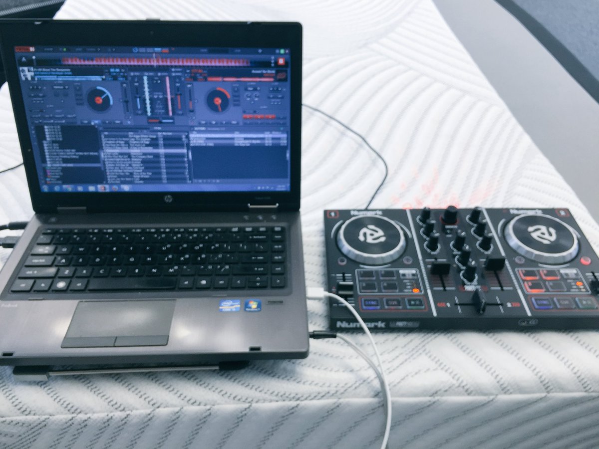 This is really happening.  @Patrico1057 &amp; @HereLiesMoon get locked in <a href="/stlmattress/">Mattress Direct</a> very shortly. #DJingOnABed