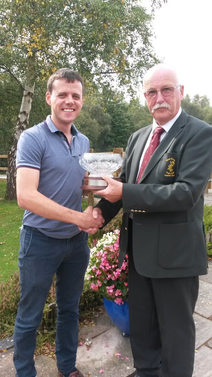 NewForestGolf's tweet image. Congratulations to @TomAlbertHobbs on winning the Champion of Champions trophy today #nett61 #five2's #newforestgolf
