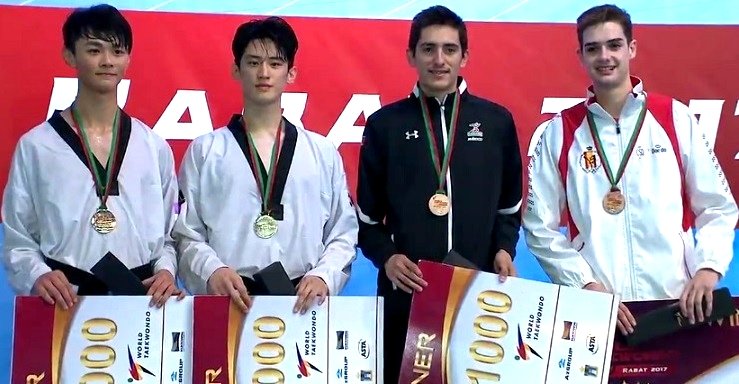 #Taekwondo #GP2 🥋 <a href="/japepotkd/">Javier</a> gana el Bronce🥉 en -68Kg del #RabatGP. ¡Enhorabuena, Javier! ¡Bien luchado! #TeamESP🇪🇸