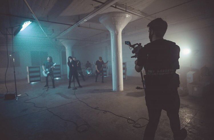 Some behind the scenes photos from our music video shoot for 'I Can't Sleep' Watch here: youtu.be/bl0TSPziLmQ