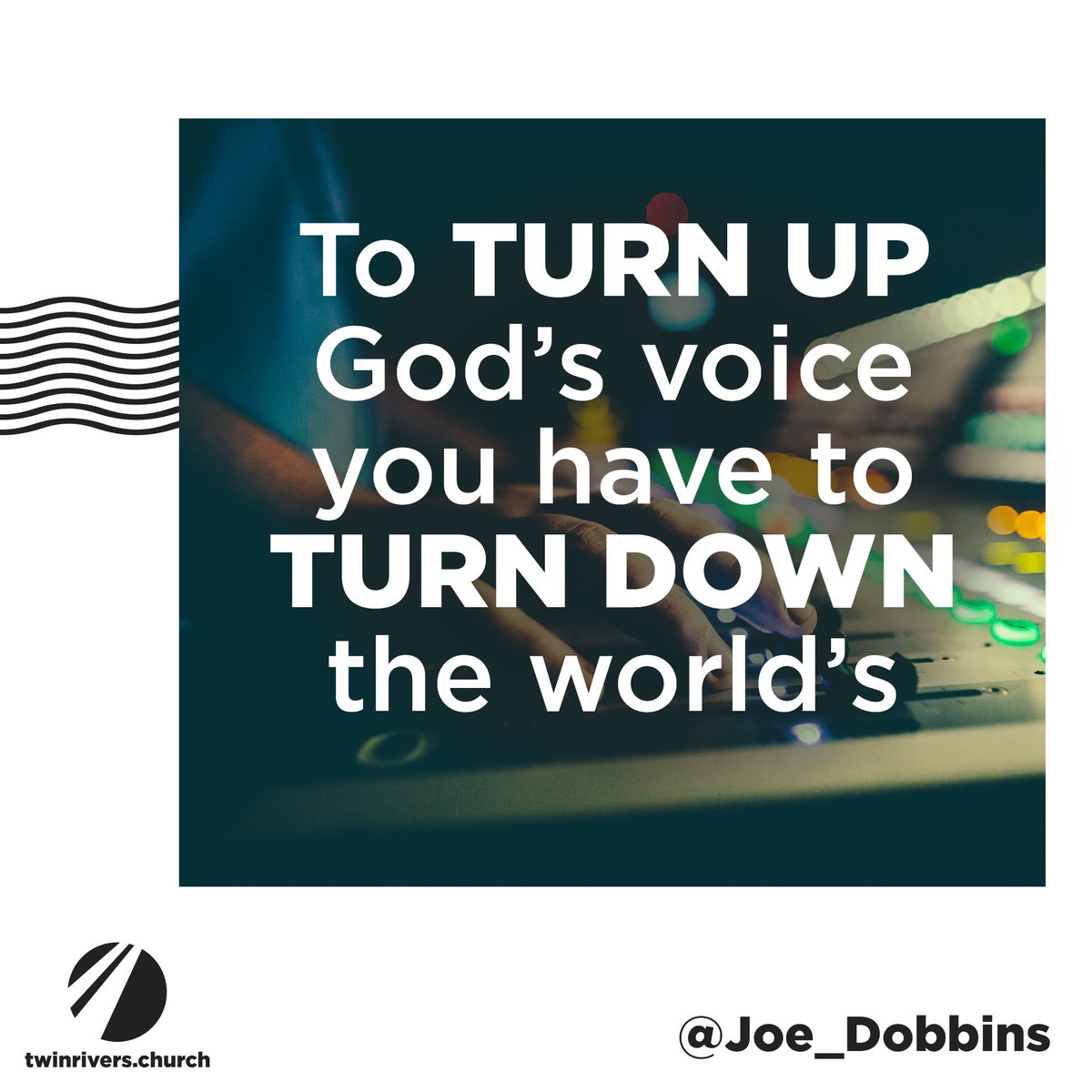 TwinRiversSTL's tweet photo. Great thoughts on how to hear God's voice... What part of the message helped you the most? #SinceYouAsked #HowtoHearGodsVoice https://t.co/TJie4EjE2y