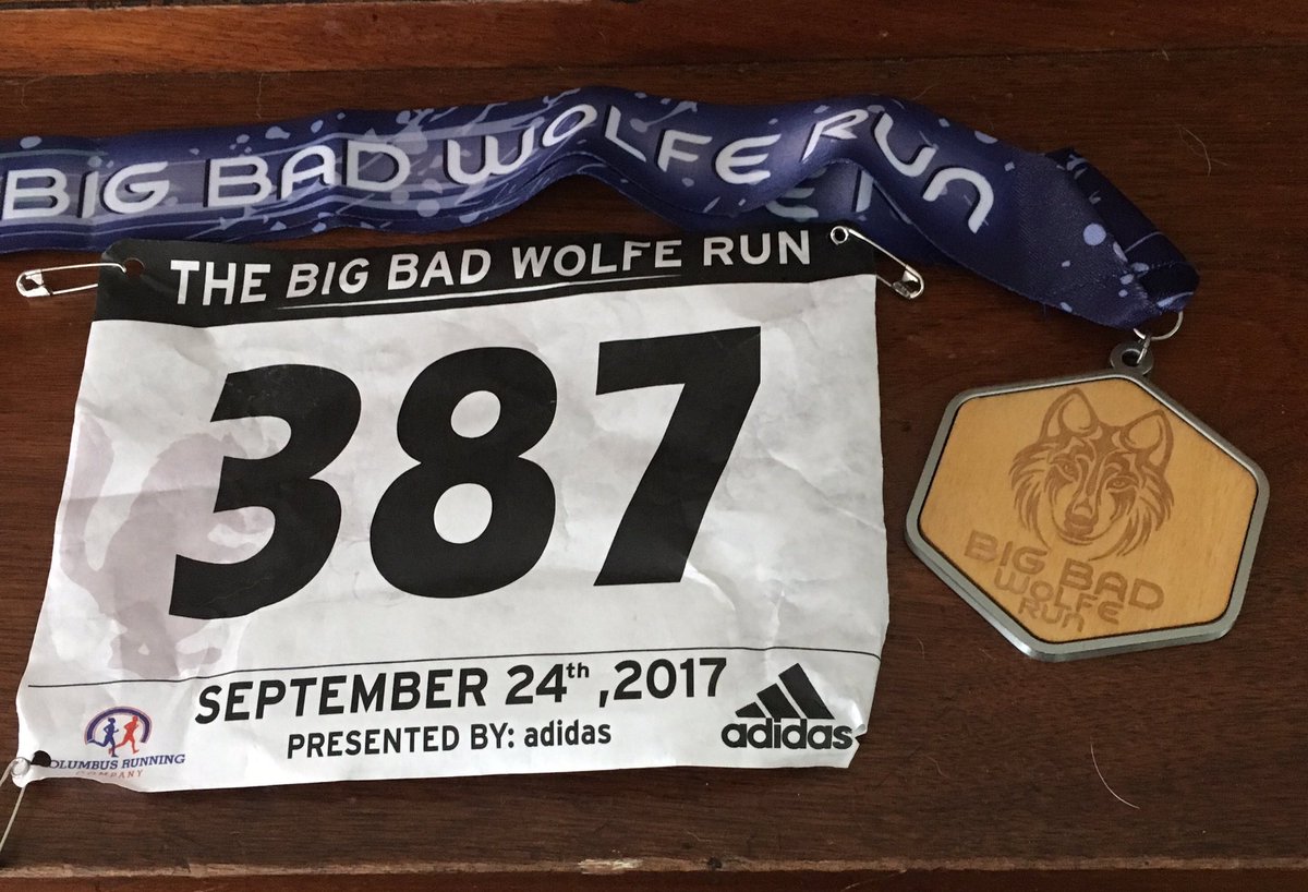 765at33RPM's tweet photo. Thank you @ColumbusRunning for fantastic #BigBadWolfe 20-miler. You &amp; your volunteers made race safe &amp; memorable. It's on to @CbusMarathon. https://t.co/2UcRZfgq5d