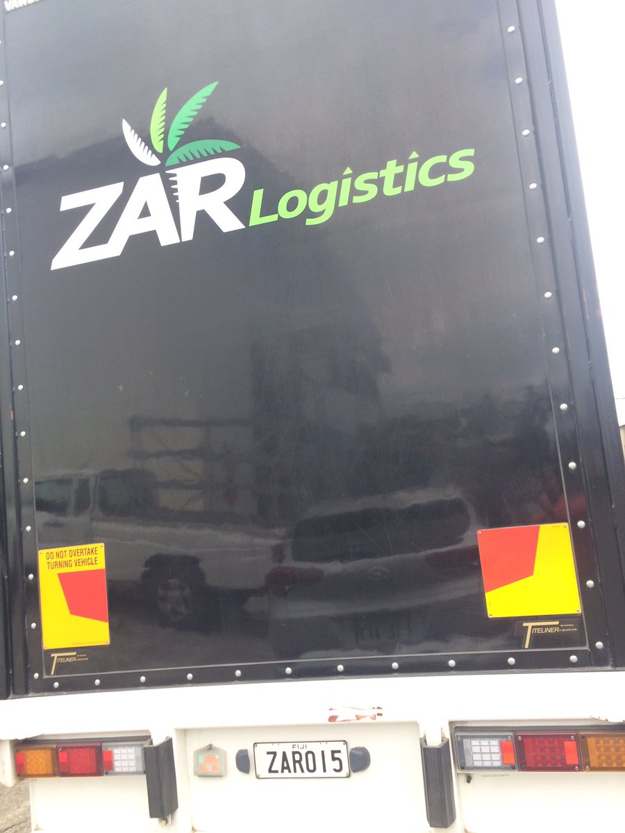 BMalimali's tweet photo. Who is #ZAR Logistics and why do they take up most of Boila Circle, #Valelevu with their trucks and containers? #TheLordMayoressOfFlagstaff https://t.co/LzhcAuz9j4