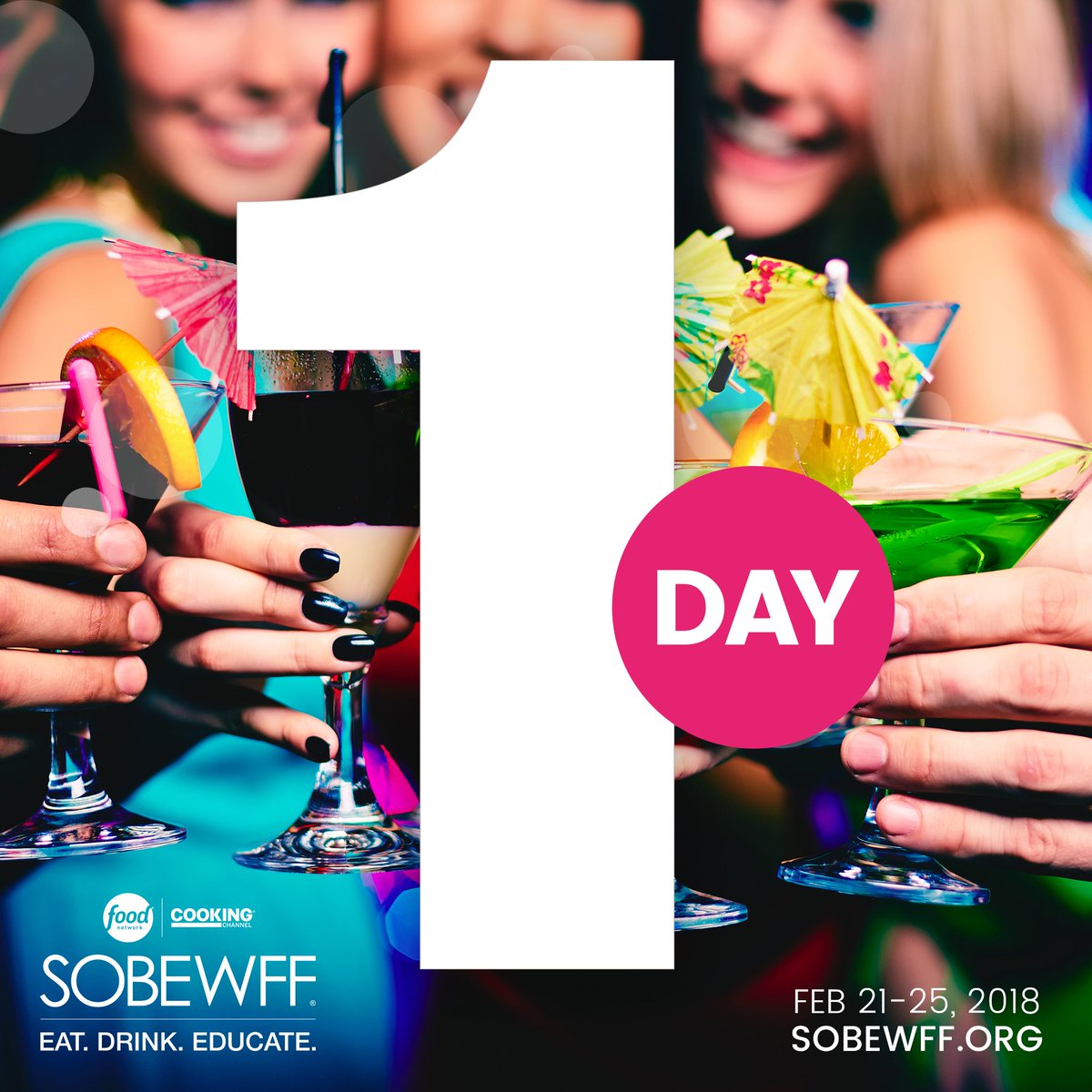 TOMORROW!!! We are 1 day away from our 2018 website &amp; line-up reveal!    There are a bunch of new events so don't forget to check it out.