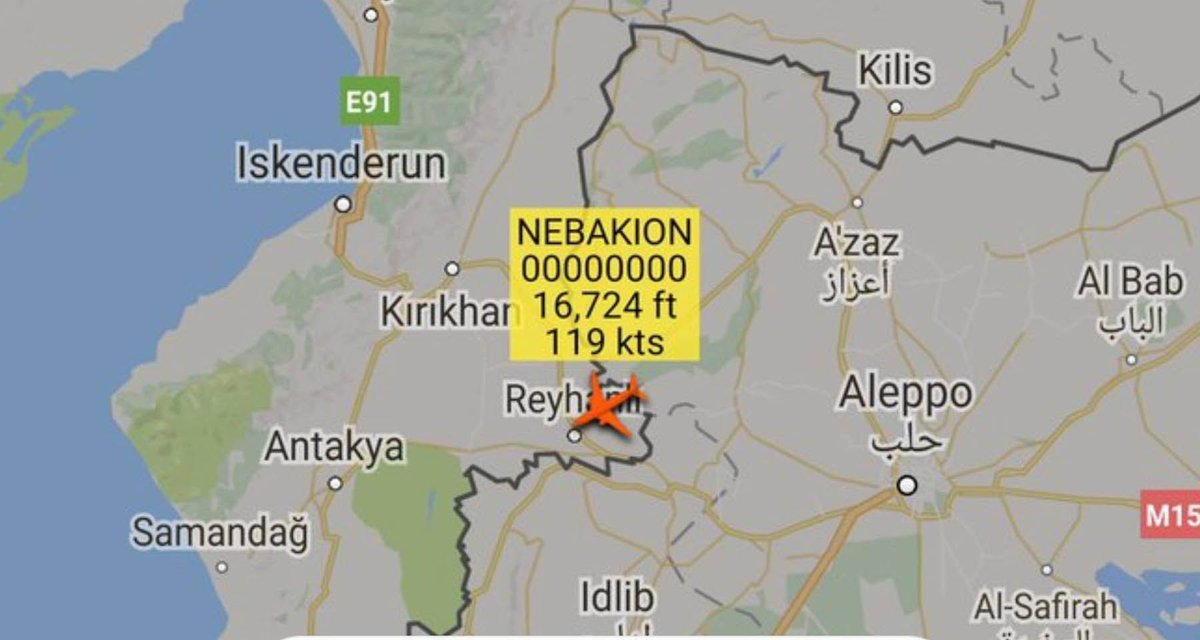 Sınırda uçan aracın çağrı adı: Ne Bakion!
kokpit.aero/flightradar-ne… <a href="/flightradar24/">Flightradar24</a>
