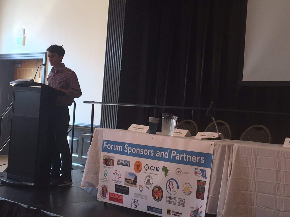 ORUMDC's tweet photo. Our Outreach Coordinator, Michael Brennan speaking at the #MDImmigrationForum https://t.co/IhsGJZhHng