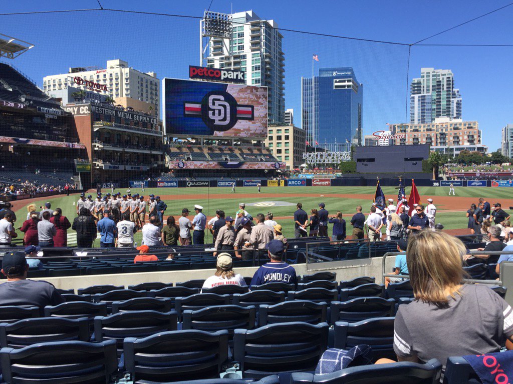 ttglennhall's tweet image. Thank you for our upgraded #Padres tickets Mallory Kelley!!