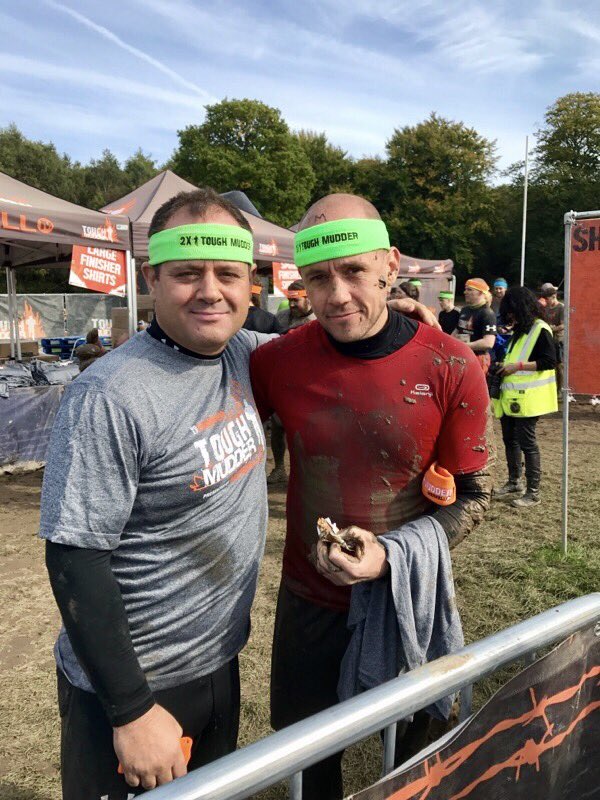 JustinWDean's tweet photo. A fantastic and adrenaline fuelled day at #ToughMudder2017 Well done to our little #minimudders too who smashed it 👍@ToughMudder https://t.co/Ff2xwwqqx0