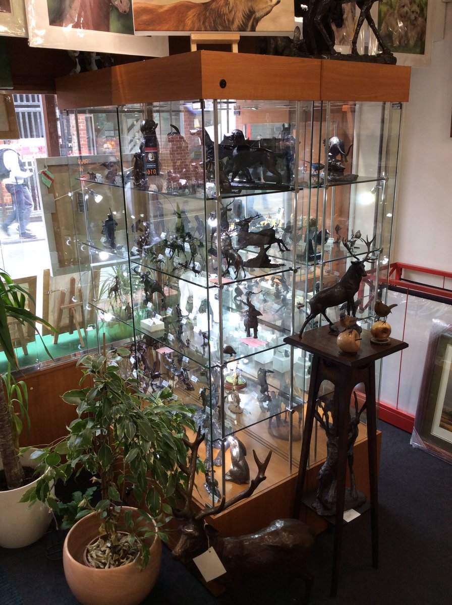 arts_anglia's tweet photo. FOR SALE 2 glass display cabinets,10 months old very good condition lockable doors &amp; cabinets underneath £400 for the two https://t.co/gC4WnLt284