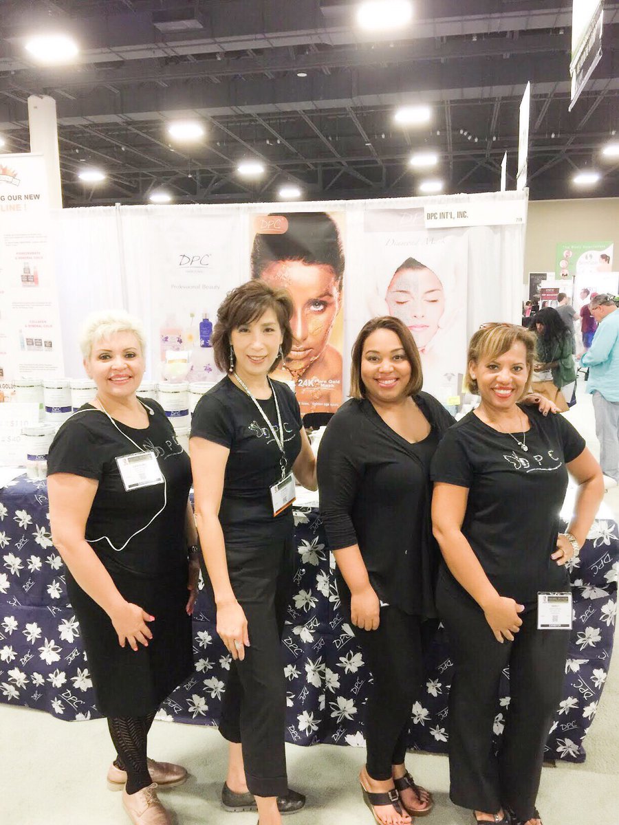 officialdpcinc's tweet photo. Our beautiful team is excited to tell you all about DPC treatments at the @iecsc #flspashow!
#iecsc2017 #spashow #italymade https://t.co/rjfBrAVIY0