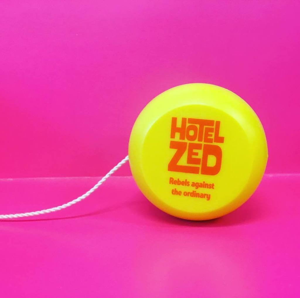 thehotelzed's tweet photo. Yo. We've got Zed yo-yos at both locations now. And we're not just stringing you along. #yoyo #walkthedog #yolo #y… https://t.co/OqWExzRMed https://t.co/f3QYwJJJ97