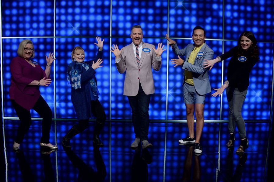 helloross's tweet photo. TONIGHT!!! My family &amp; I are on Celebrity Family Feud playing for the Palm Springs Animal Shelter! 8/7c on ABC! https://t.co/Y7ir1KDbnH