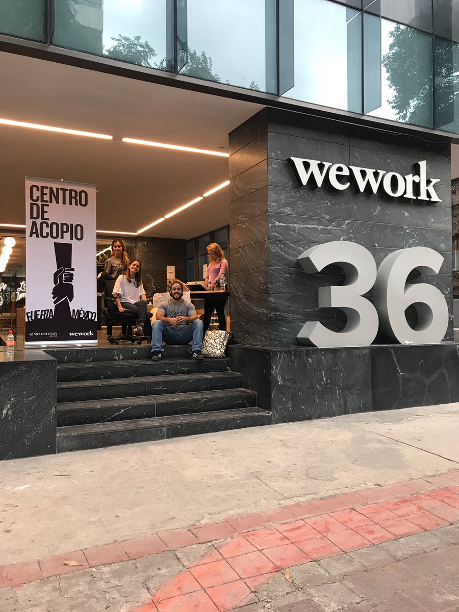 molintosh's tweet photo. Seguimos en el centro de acopio de @EndeavorMexico y @WeWorkMEX en Varsovia 36, Col. Juarez. Vengan cualquier dia de la próxima semana! https://t.co/ngyH9LqoyW