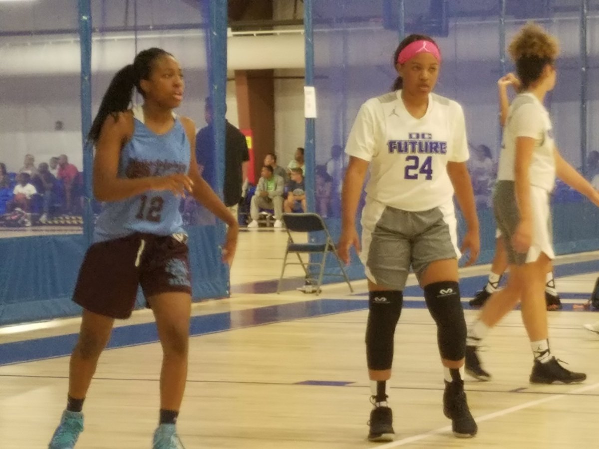 Chapelhillaunti's tweet photo. @DCFutureGirlsBB  Thanks to Coach Keith Chestnut for the guidance and support to Amina Ra'uf. Very appreciative! https://t.co/iQy5xH7me8