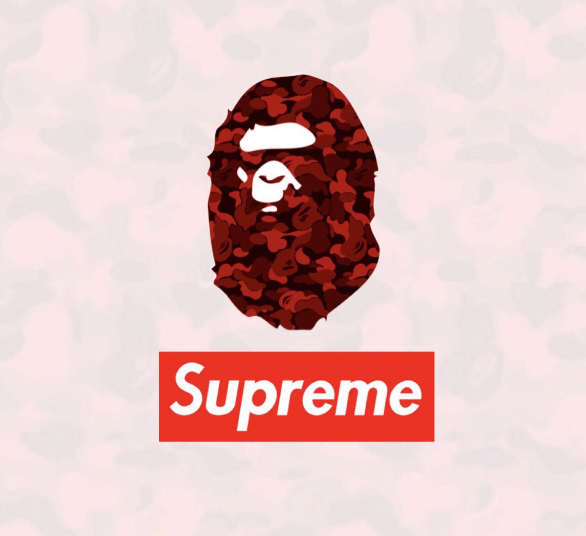bape and supreme collab