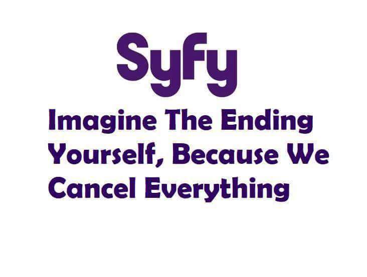 nbfrankmano's tweet photo. @SYFY I can't believe you think so little of your fans to let #DarkMatter end of a cliff hanger and not give it a proper ending. #SyFail https://t.co/vnzM8XLVdx