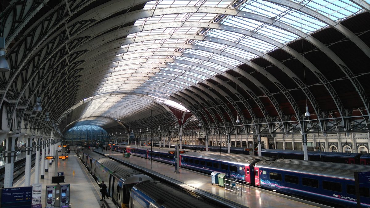 Paddington station looking great on Friday morning