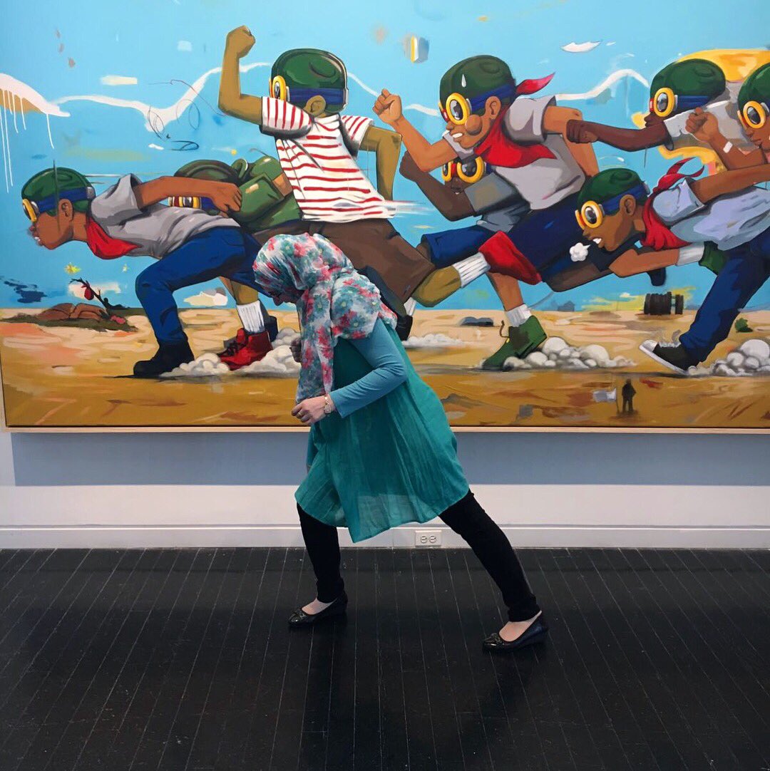 MahmudTheMedium's tweet photo. Iβm kind of a full blown Hebru stan.. #hebrubrantley #forcedfield #elmhurstartmuseum #art #elmhurst #siblingday https://t.co/m0QXtuozrH